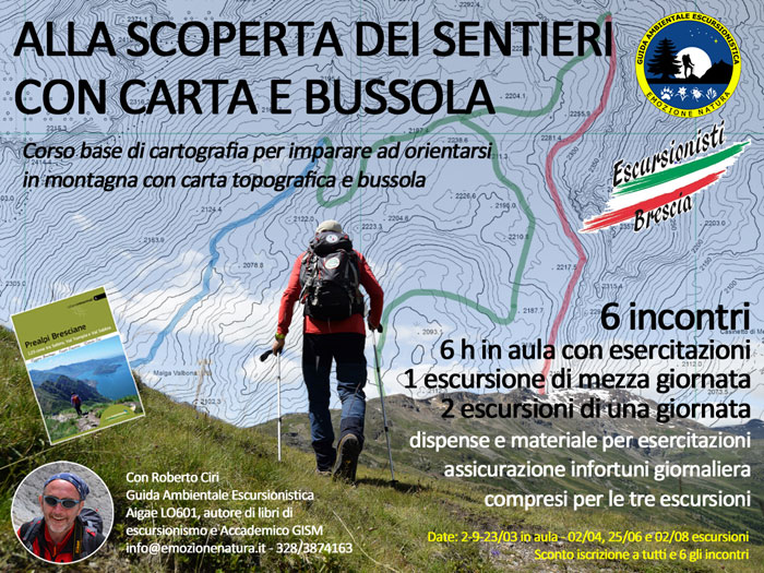 Corso cartografia e orientamento