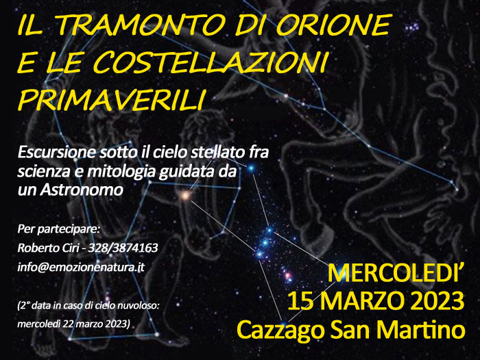 Stelle Cazzago San Martino