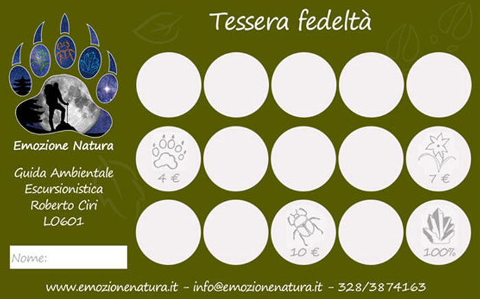 Tessera escursioni