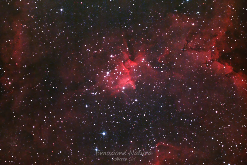 Nebulosa gassosa in Cassiopea
